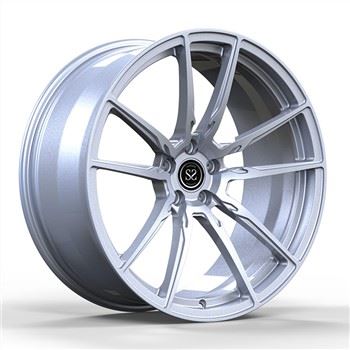 SS1028 20 بوصة متداخلة الفضة 1-PC مزورة عجلات ألمنيوم كاديلاك CTS-V D3 Edition